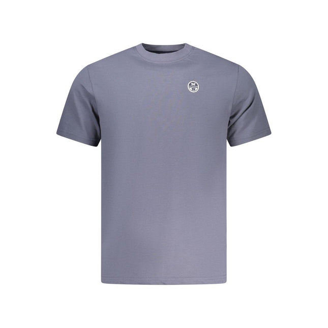 North Sails Blue Cotton Men's T-Shirt