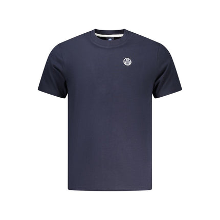 North Sails Blue Cotton Men's T-Shirt