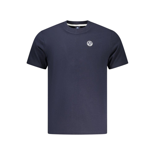 North Sails Blue Cotton Men's T-Shirt