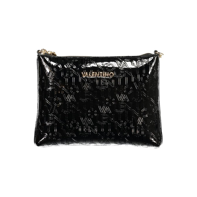 Mario Valentino Black Polyurethane Women's Bag