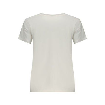 Pepe Jeans White Cotton Women T-Shirt