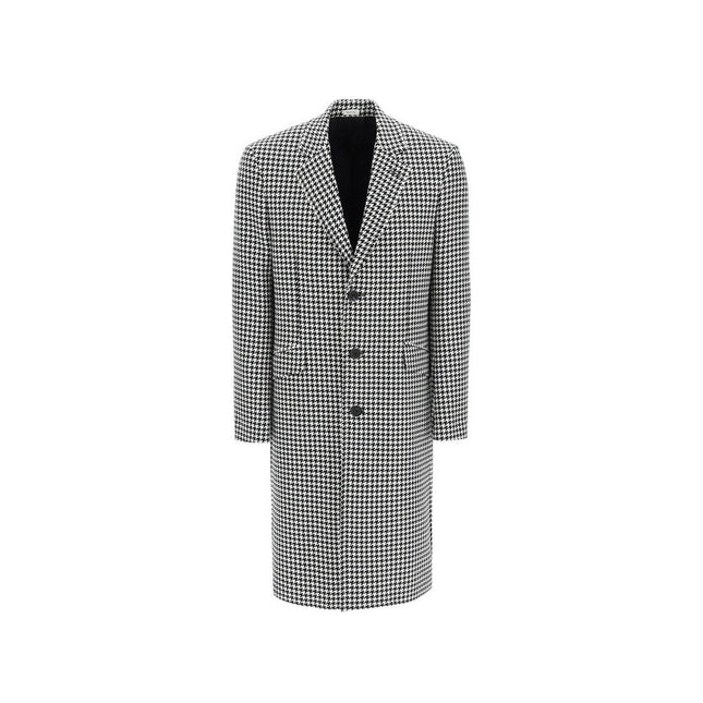 Alexander McQueen Black Wool Coat