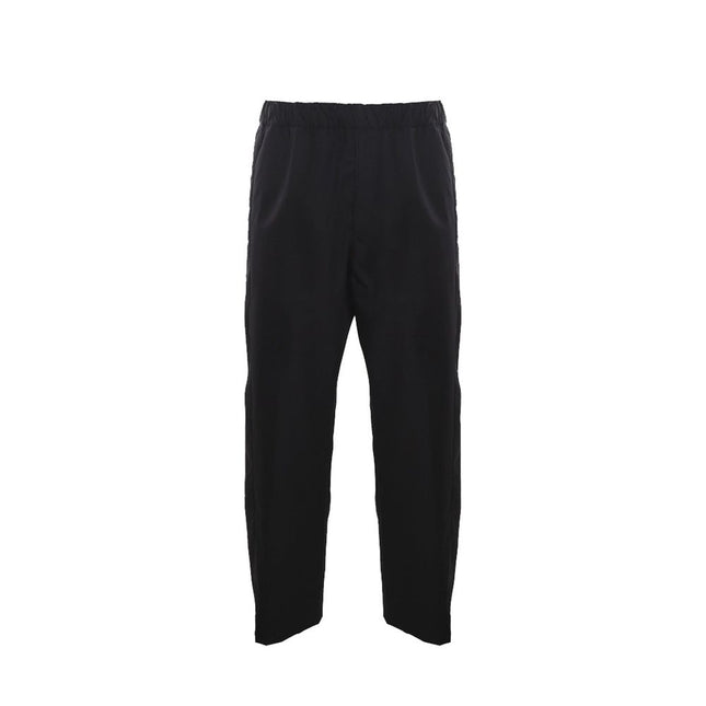 Alexander McQueen Black Cotton Casual Pants