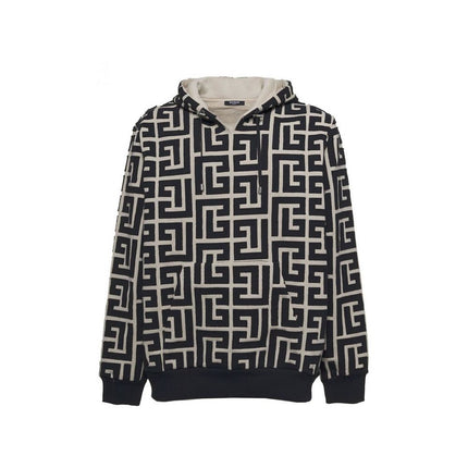 Balmain Beige Cotton Sweatshirt