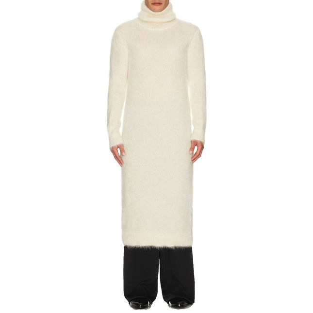Saint Laurent White Mohair Sweatshirt