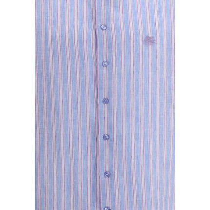 Etro Multicolor Linen Shirt