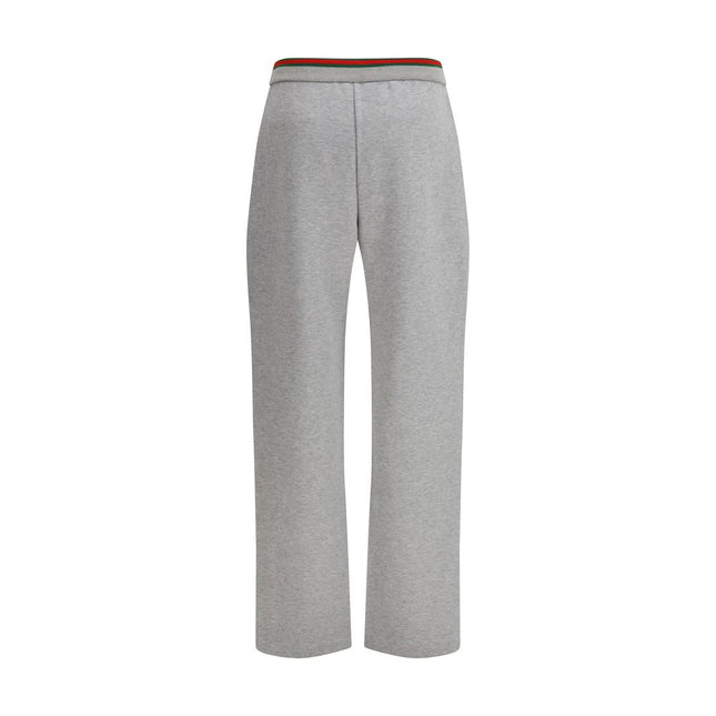Gucci Gray Cotton Casual Pants