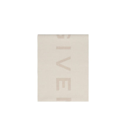 Givenchy Beige Cashmere Scarf