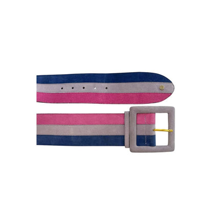Borbonese Multicolor Genuine Leather Women Belt