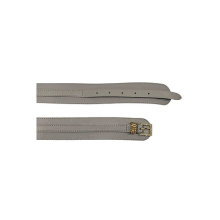 Borbonese Grey Genuine Leather Women's Belt