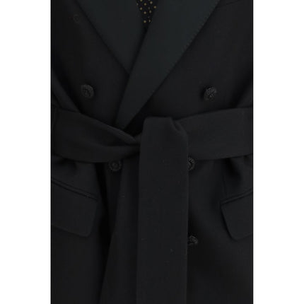 Valentino Black Wool Oves Aries Blazer