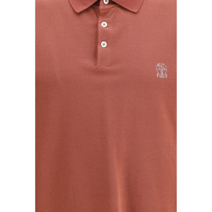 Brunello Cucinelli Multicolor Cotton Polo Shirt