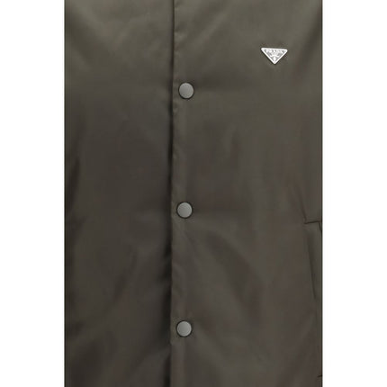 Prada Bicolor Nylon Bomber