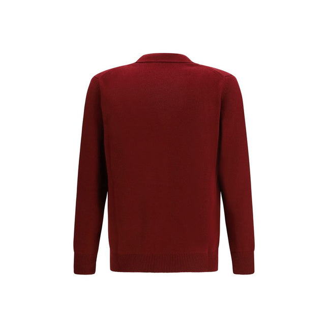 Gucci Bordeaux Wool Cardigan
