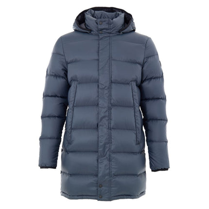 Moose Knuckles Gray Nylon Coat