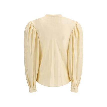 Gucci Beige Silk Shirt