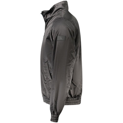 Calvin Klein Black Polyester Men Jacket