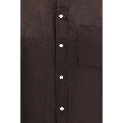 Citizens of Humanity Brown Linen Shirt