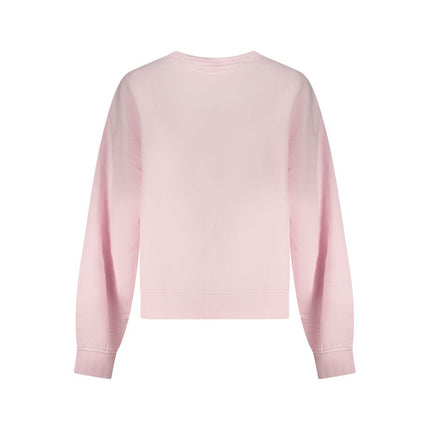 Tommy Hilfiger Pink Cotton Women Sweatshirt