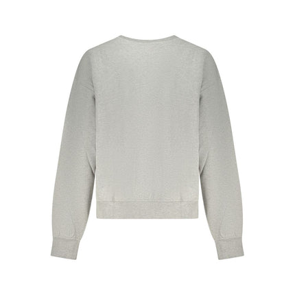 Calvin Klein Grigio Cotton Women Sweatshirt