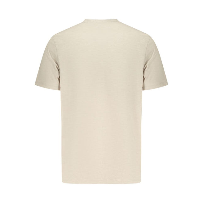 Hugo Boss Beige Cotton Men T-Shirt