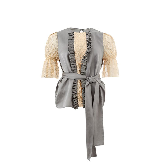 Lardini Multicolor Textile Top Sleepwear