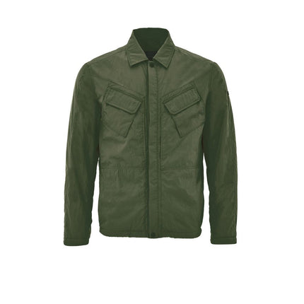 Paul & Shark Green Polyester Coat