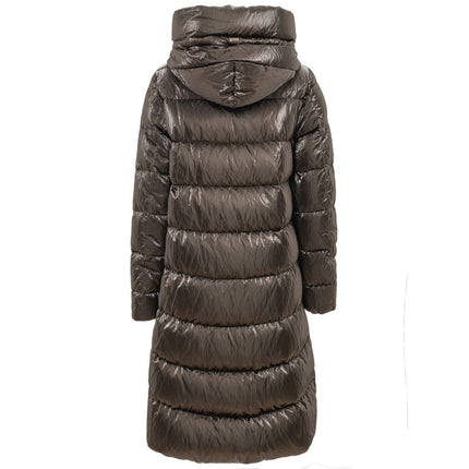 Herno Gray Viscose Parka