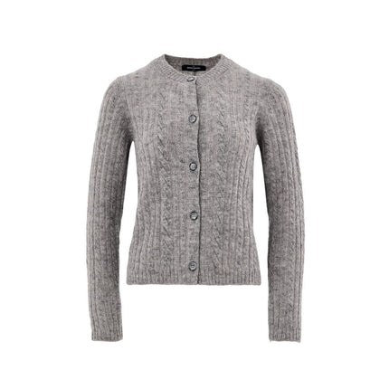 Gran Sasso Gray Wool Cardigan