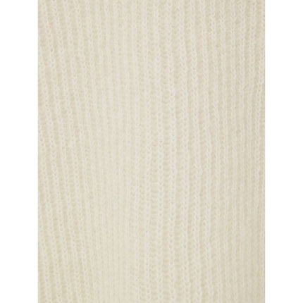 Gran Sasso White Wool Polo Shirt