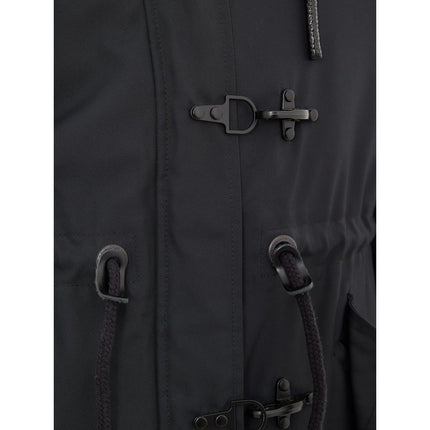 Moose Knuckles Blue Nylon Parka