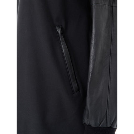 Moose Knuckles Black Cotton Parka