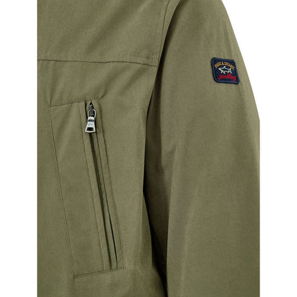 Paul & Shark Green Polyester Coat