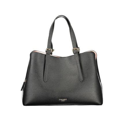 Twinset Nero Polyurethane Women Tote