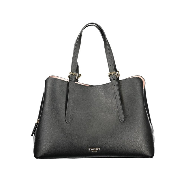 Twinset Nero Polyurethane Women Tote