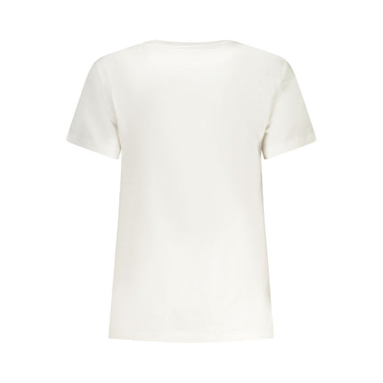 Guess Jeans Bianco Cotton Women T-Shirt