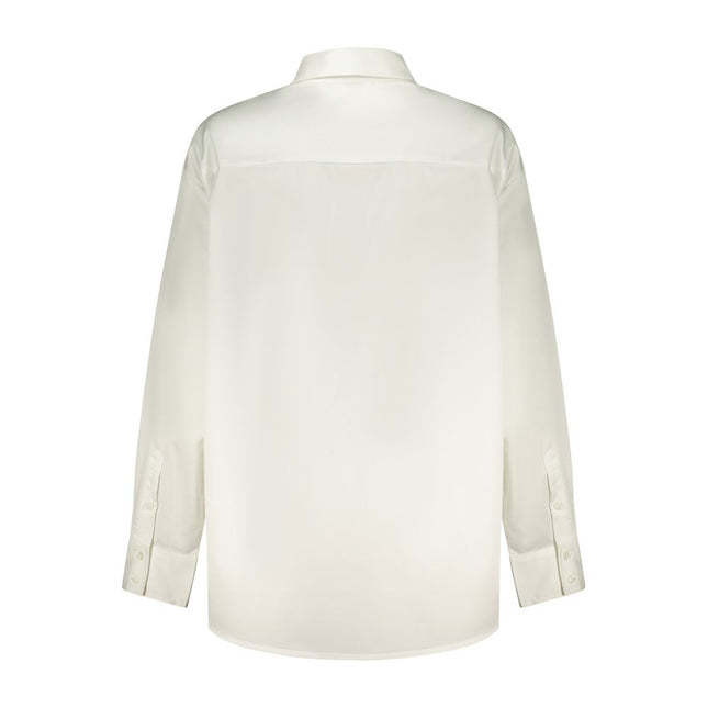 Guess Jeans Bianco Cotton Women Shirt