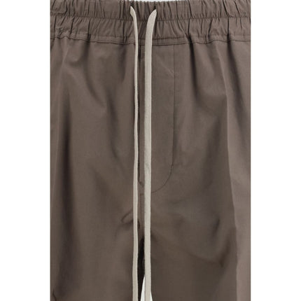 Rick Owens Brown Viscose Casual Pants