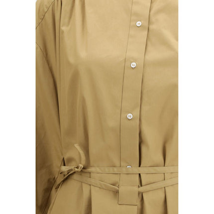 Loulou De Saison Beige Cotton Casual Dress