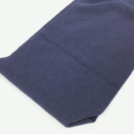 Johnstons of elgin Navy Blue Soft Wool Scarf