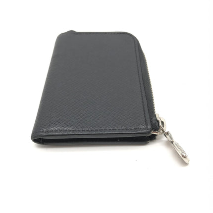 Louis Vuitton Taiga Zippy Coin Purse In Black