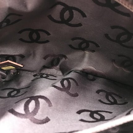 Chanel Wild Stitch Handbag Mini Boston Red