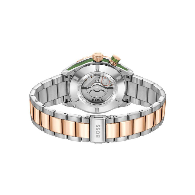Hugo Boss Gray Stainless Steel Dress Watch
