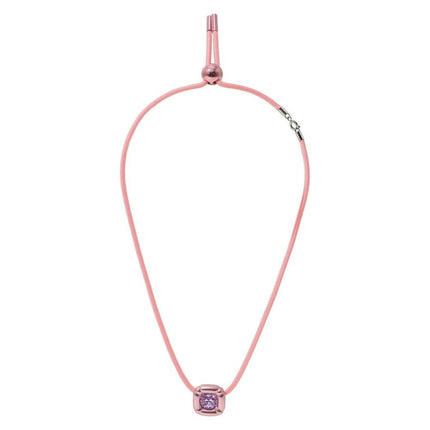 Swarovski Multicolor Fabric Necklace