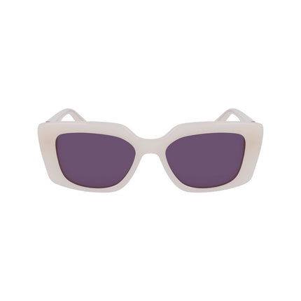 Karl Lagerfeld Beige Acetate Sunglasses