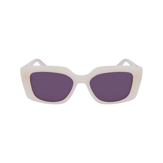 Karl Lagerfeld Beige Acetate Sunglasses