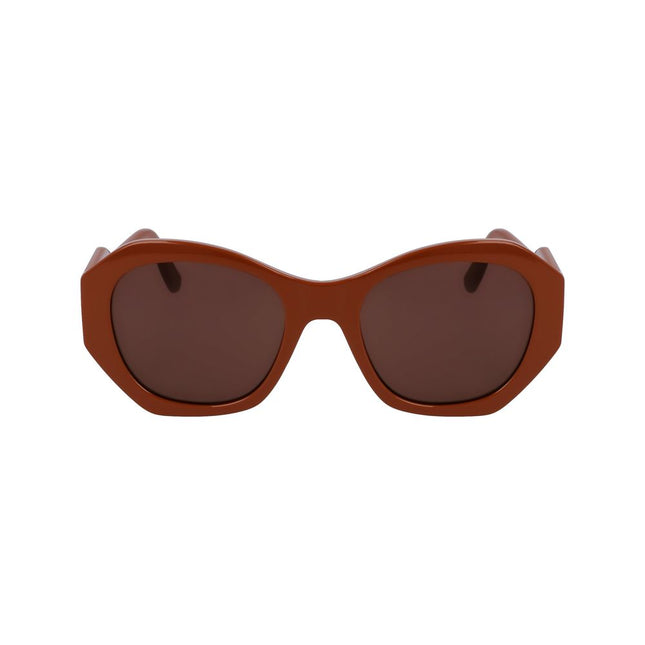 Karl Lagerfeld Brown Injected Sunglasses