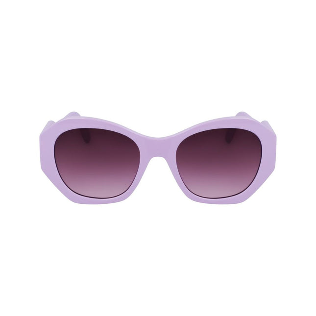 Karl Lagerfeld Purple Injected Sunglasses