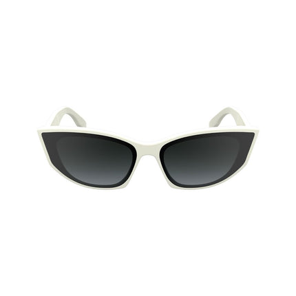 Karl Lagerfeld White Acetate Sunglasses