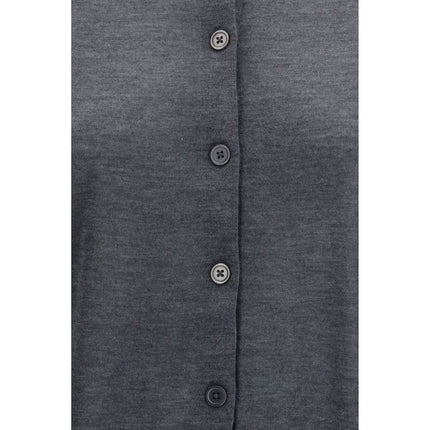 Loulou De Saison Gray Cashmere Cardigan